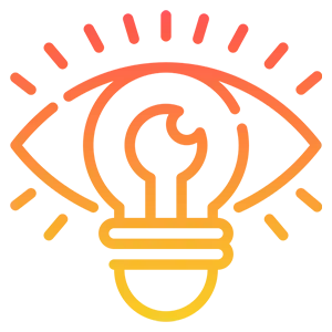 لمبة منورة ترمز إلى رؤية مستقبلية مبتكرة وإبداعية لشركة نقل العفش بالمملكة"